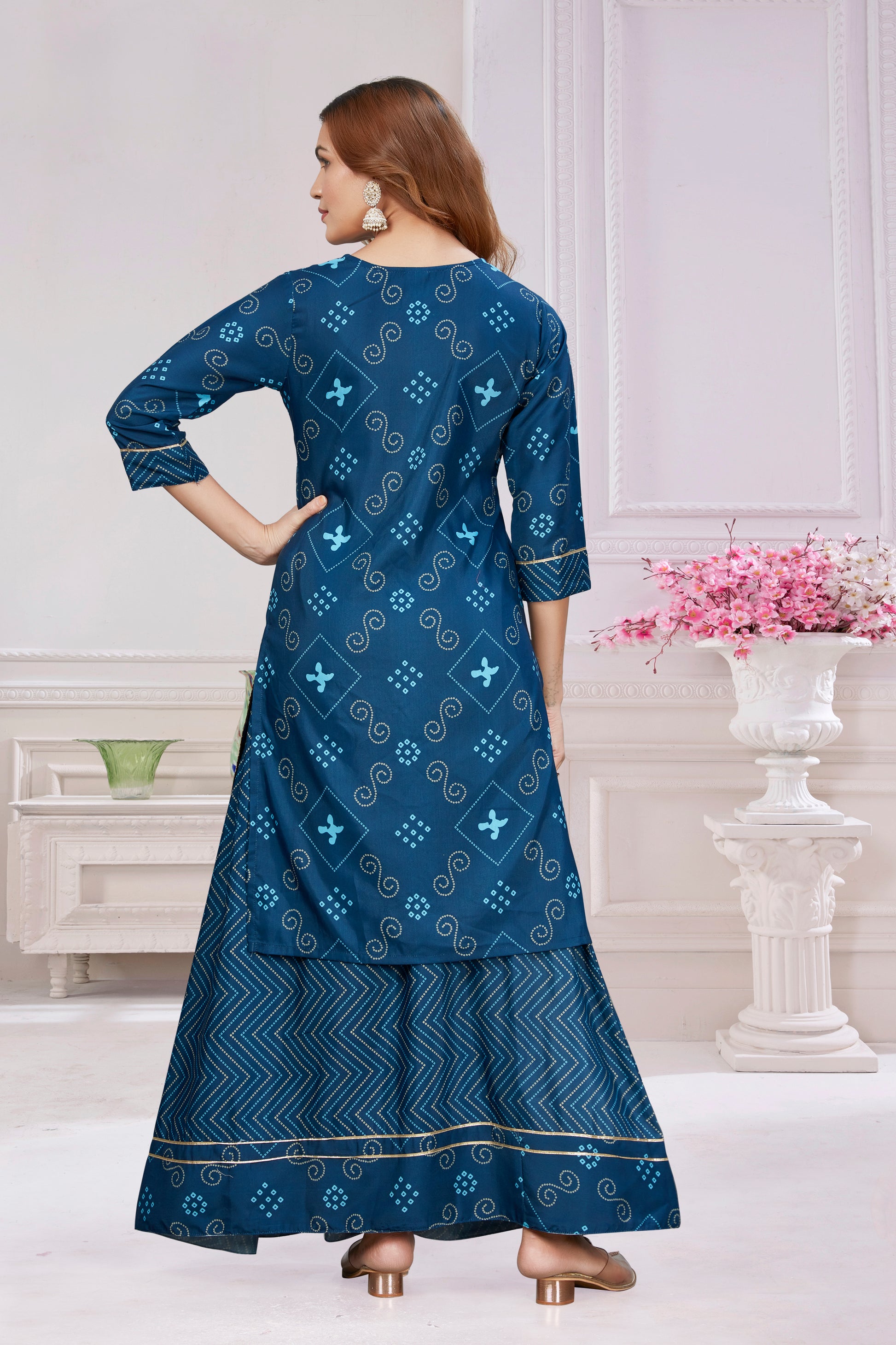 Kaairra Designer Kurti & Skirt Ethnic Dress